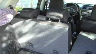 2009 Suzuki SX4 Crossover Review - Cargo Space