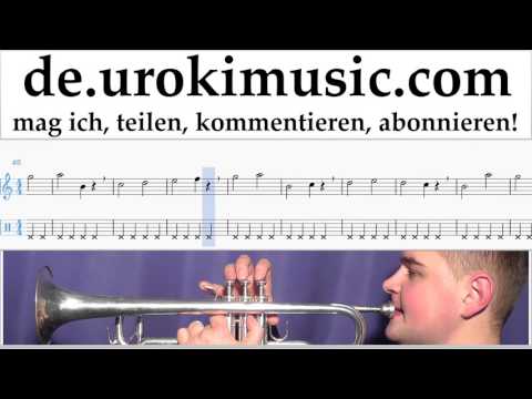 Trompete Lernen Lukas Graham - 7 Years Tabulatur Teil#1 Übungen um-i995