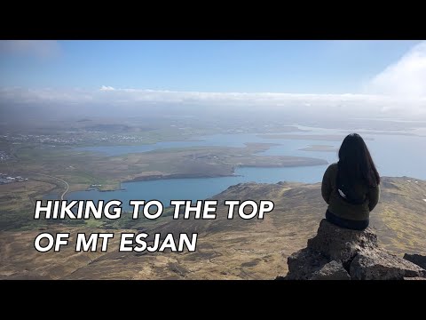 HIKING TO THE TOP OF MT ESJAN IN REYKJAVÍK | Iceland Travel Vlog