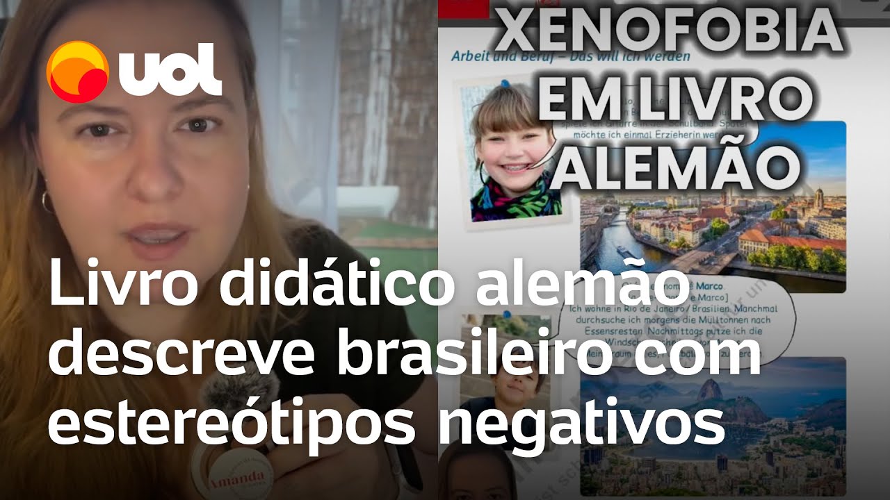 Livro didático alemão descreve brasileiro com estereótipos: 'Não vai a escola e cata comida do lixo'