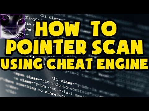 How to POINTER SCAN using Cheat Engine