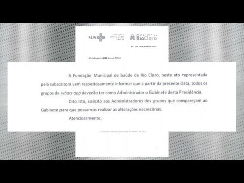 Grupos de whatsapp geram debate entre Fundação de Saúde e sindicato