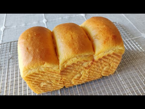 No-Knead Sweet Potato Bread / Super Soft and Delicious/ Eggless Bread Recipe