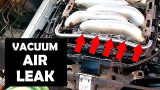 How to Find and Fix Vacuum Air Leaks: A Simple Method