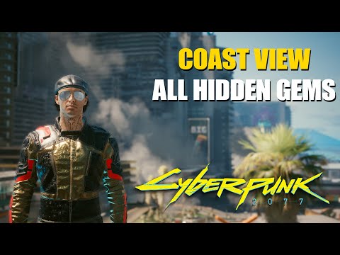 Cyberpunk 2077 - Coast View - All Hidden Gems