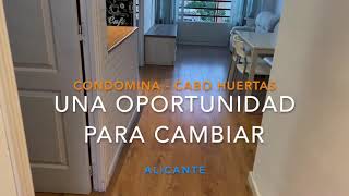 Apartamento 2 dormitorios Av. Condomina - Cabo Huertas (Alicante)