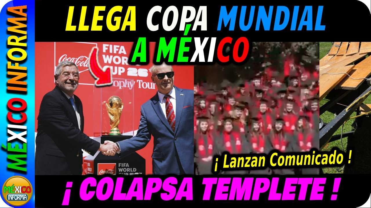 LLEGA LA COPA DEL MUNDO AL AIFA. COLAPSA TEMPLETE EN ESCUELA, NOROÑA VS ANABEL HERNÁNDEZ.