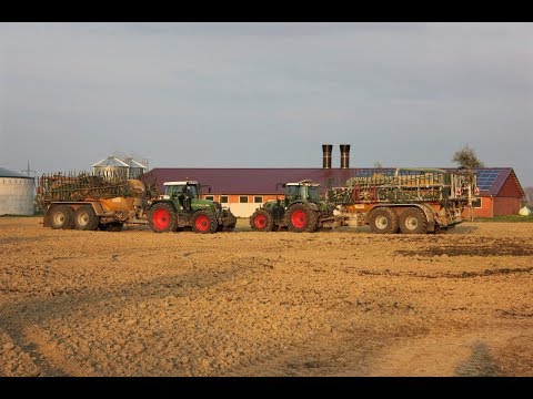 Gülleausbringung 2018 | FENDT 724 & FENDT 820 in ACTION | Zunhammer [Phantom]