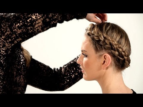 How to Do Sienna Miller's Braided Crown | Braid Tutorials