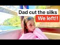 Dad CUT The Silks We LEFT