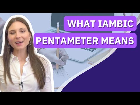 What Iambic Pentameter Means