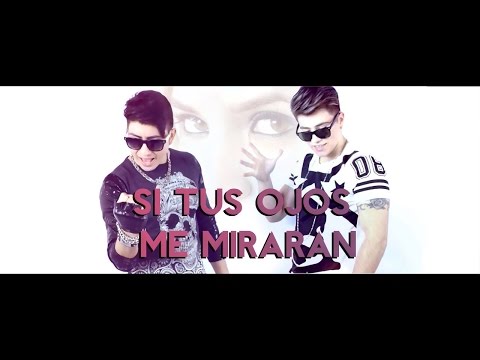 Jalyff y Michel  - Si tus Ojos me Miraran  (Lyric Video)