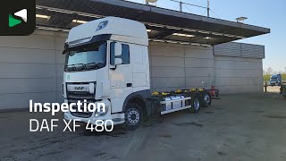 DAF XF 480 6X2 FAN Retarder Full Air Euro 6 Container LKW | Bild 4 - Autoline