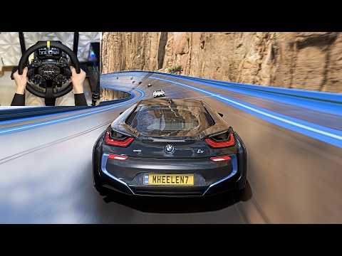 1263HP BMW I8 Racing Hot Wheels Forza horizon 5 |Steering Wheel Gameplay