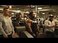 Road to the NY Pro: Keone Pearson, PJ Braun and Sami Ghanem Training Chest