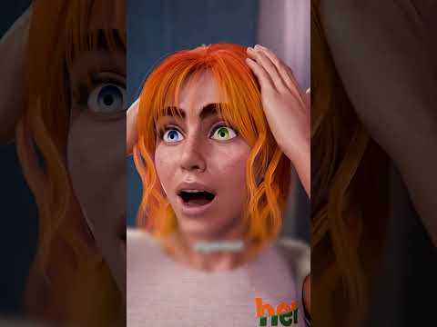 المصعد تسكر علي بدونها 😨 #shortvideo