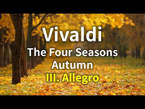 Vivaldi: Violin Concerto, Op.8 No.3, RV 293 'L'autunno' ("Autumn") - III. Allegro | Free Sheet Music