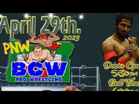 KOBE VS Draven Vargas 4/29/23 Pacific Northwest Blue Collar Wrestling
