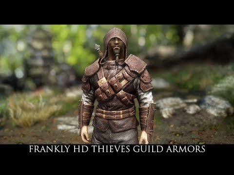 TES V - Skyrim Mods: Frankly HD Thieves Guild Armors