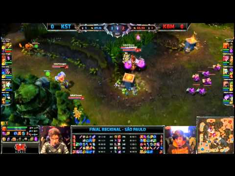 Brazil Regional Season 2014 Ro4: Keyd Stars vs KaBuM! e-Sports G1 (20.07.2014)