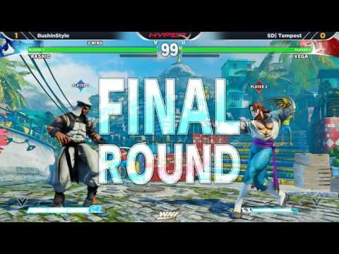 WNF 2.8 SFV - BushinStyle (Rashid) vs SD Tempest (Vega)