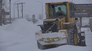 Snow removal becoming challenging in Minot as it continues to fall