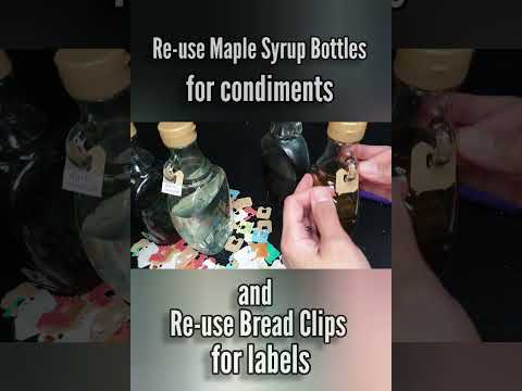 Re-use & Recycle Ideas | Bread clips labels