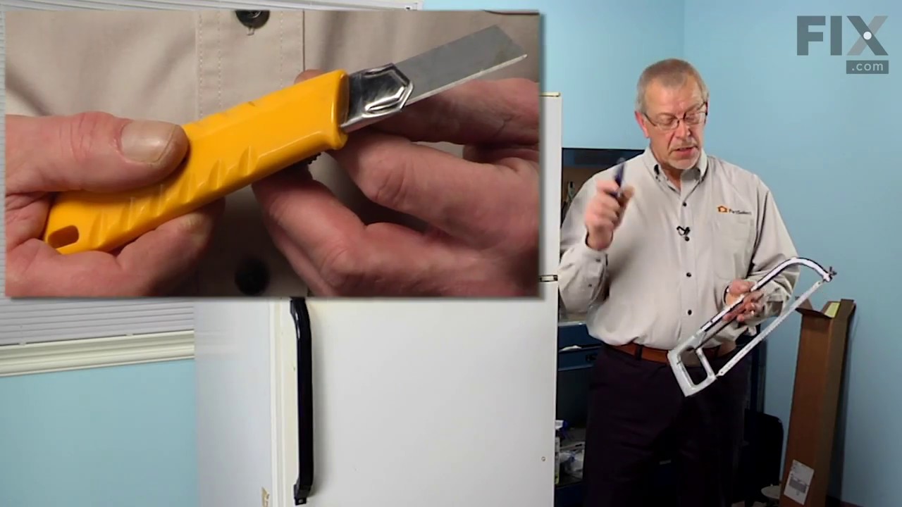 Replacing the Door Rack - Cut-to-Fit