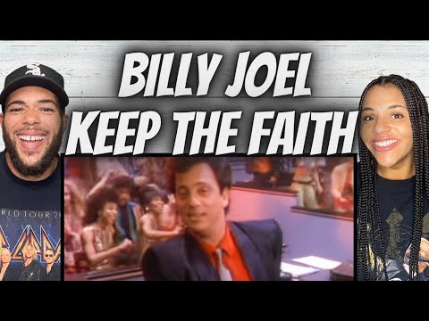 LOVE HIM!| FIRST TIME HEARING Billy Joel -  Keep The Faith REACTION