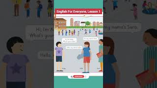 English For Everyone Junior, Beginners Course, Look, Listen and Learn, Lesson 1: My Friends