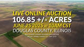 106+/- Acre Class A Farmland Auction, Douglas County, Illinois | June 25, 202