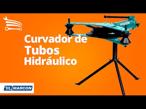 Curvador de Tubos Hidráulico 1/2 a 3 Pol com 8 Matrizes - Video