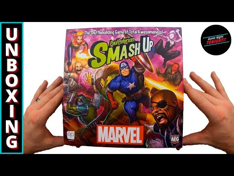 Unboxing // Smash Up - Marvel