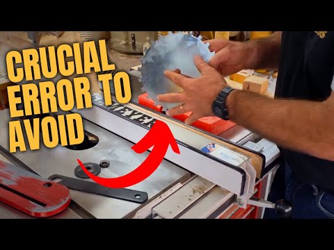 How to Use a Dado Blade in 1 Minute