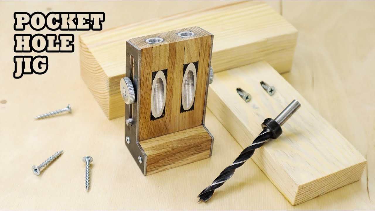 Making Strong Pocket Hole Jig | DiY Woodworking Tools