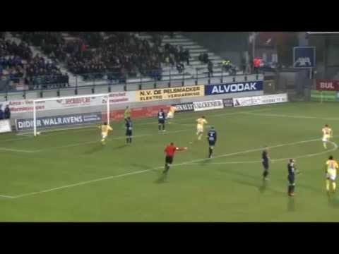 But d'Esteban CASAGOLDA pour l'Union Saint Gilloise contre FCV Dender (0-1) Date: 11/11/2012