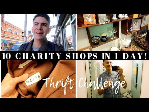COME THRIFT WITH ME! 10 CHARITY SHOPS IN 1 DAY CHALLENGE WITH FREYA FARRINGTON Video