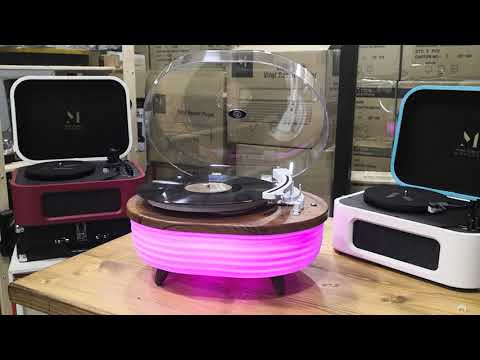 Music Public Kingdom TT238 Turntable / Pikap - Bluetooth Demo