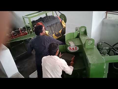 Rotary fly ash brick making machine