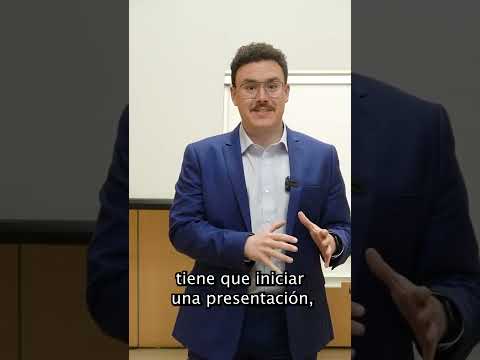 ¿Cómo iniciar una PRESENTACIÓN al hablar en público? #shorts