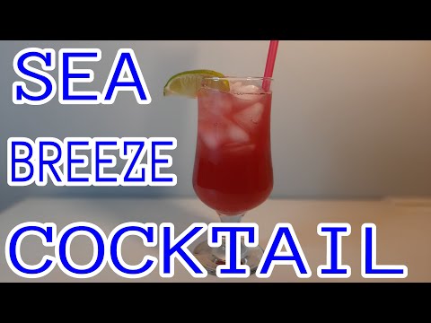 Sea Breeze Cocktail/ How to Make Sea Breeze/ What TV