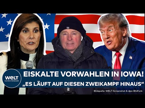 Video Thumbnail: VORWAHLEN IN IOWA: Trumps Vorsprung durch eiskalte Temperaturen bedroht? Komet Haley könnte aufholen