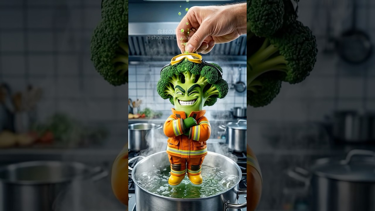 「弁当の『隙間埋め』だと思ってた奴、ちょっと表出ろ。」🥦#ブロッコリー#豆知識