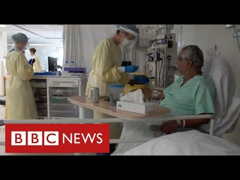 醫院再次面臨壓力，因為Covid入院人數大幅上升 - BBC News (Hospitals under pressure again as Covid admissions rise sharply - BBC News)