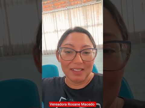 Vereadora Rosane Macedo sempre trabalhando pelo povo da nossa Igarapé Grande, essa sim é de luta.