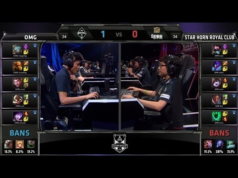 S4 Worlds Semifinal 2 SHR vs OMG Game 2 Highlights