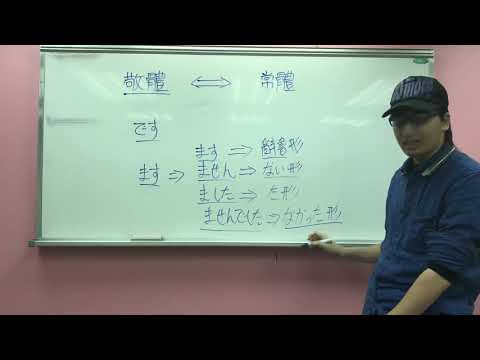 文法解說「述說敬體與常體」