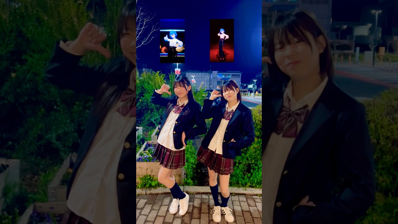 #プリマドンナ - 星街すいせい / Prima Donna - Hoshimachi Suisei / 踊ってみた / #こりすた #制服ダンス #shorts
