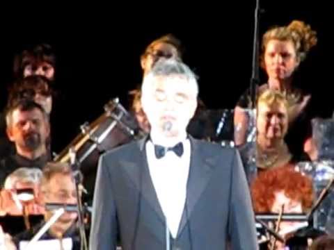Andrea Bocelli at Masada