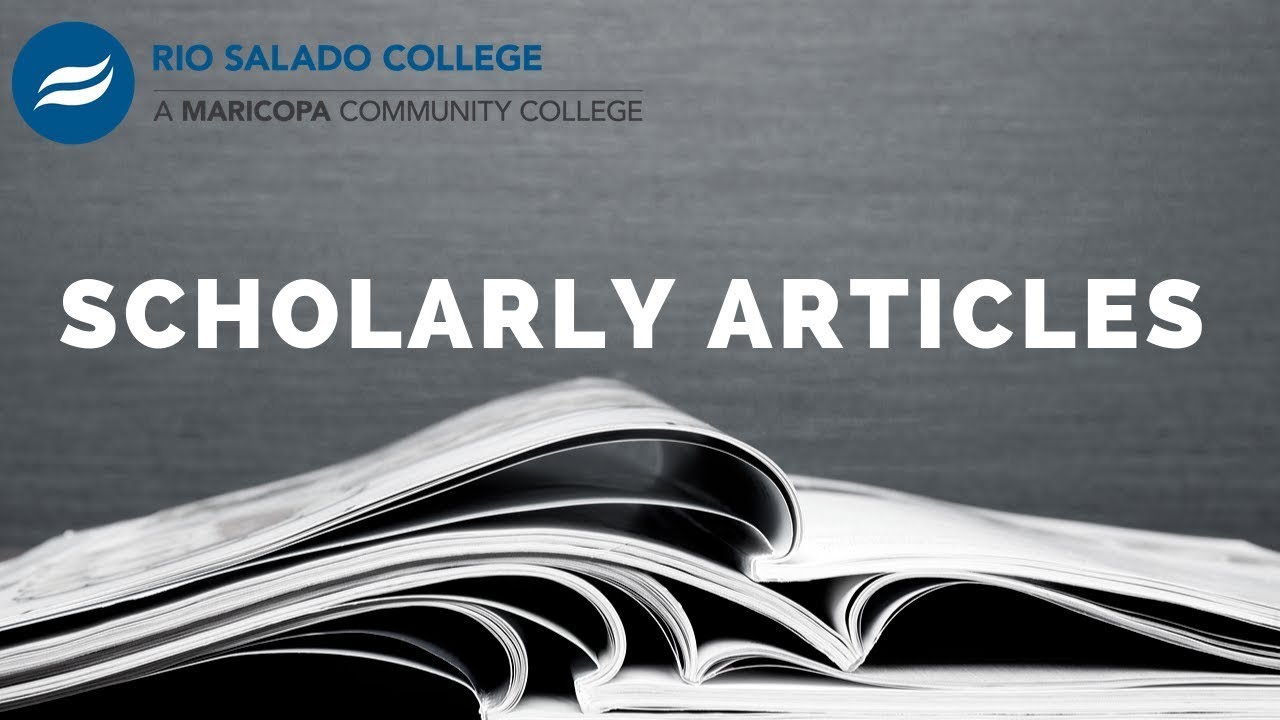 Scholarly Articles